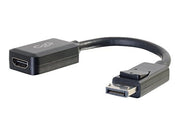 20cm DisplayPort M to HDMI F BLK