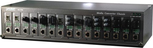 PLANET MC-1500 convertisseur de support réseau Noir
