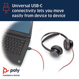 POLY Blackwire 7225 Micro Casque sans perche USB-C noir