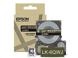 EPSON Matte Tape Khaki/White 24mm 8m LK-6QWJ