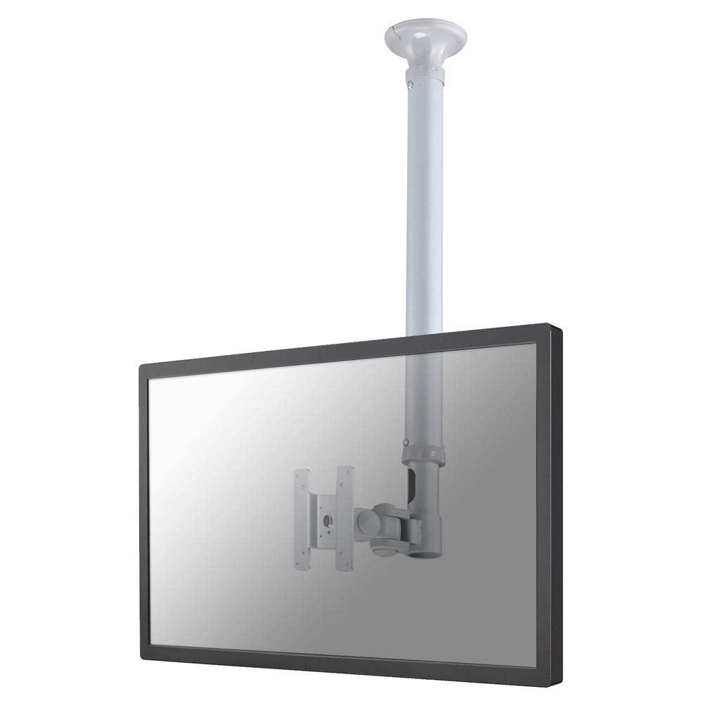 NEOMOUNTS FPMA-C100SILVER Support de plafond pour écran de 10-30p - h 79-129 cm