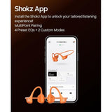 SHOKZ Casque à conduction osseuse OpenRun Pro 2 MINI orange