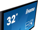 iiyama ProLite TF3215MC-B2 écran plat de PC 81,3 cm (32") 1920 x 1080 pixels Full HD LED Écran tactile Kiosque Noir