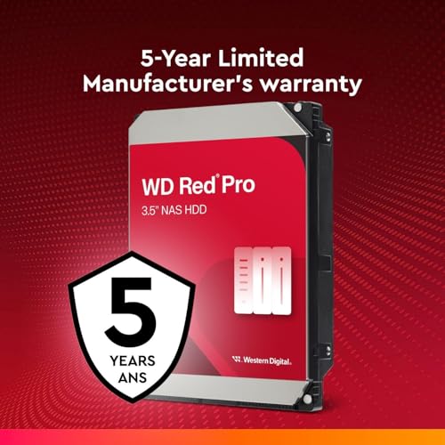 WD Red Pro 20To 3.5p 6Gb/s SATA NAS HDD