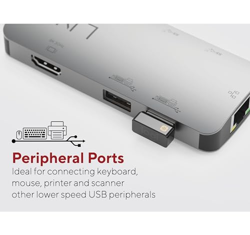 LINQ Hub multiport PD, HDMI 8 en 1