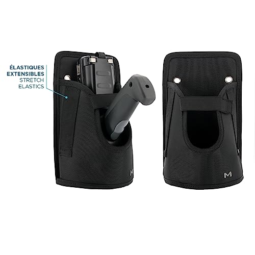 MOBILIS Étui Holster portable poignée pistolet + Ceinture + Cuissarde - Taille L