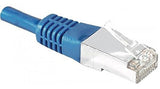 DEXLAN Cordon RJ45 catégorie 6A F/UTP bleu - 1,5 m