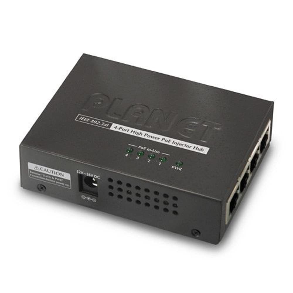 PLANET HPOE-460 Connexion Ethernet, supportant l'alimentation via ce port (PoE) Bleu