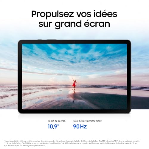 "Samsung SM-X400 128 Go 27,7 cm (10.9"") 6 Go Wi-Fi 6 (802.11ax) Corail, Rouge"