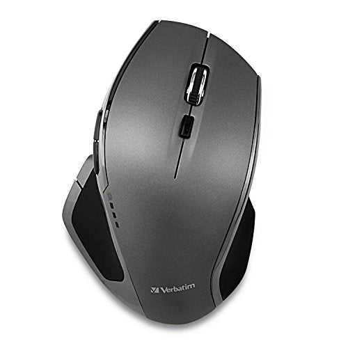 VERBATIM WIRELESS DESKTOP MOUSE DELUXE 8 BUTTON BLUE LED WCF (P)