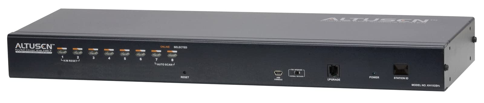ATEN KH1508AI-AX-G commutateur écran, clavier et souris Noir