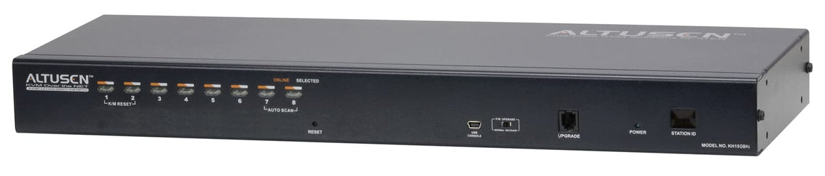 ATEN KH1508AI-AX-G commutateur écran, clavier et souris Noir