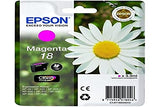 EPSON 1LB 18 ink cartridge magenta standard capacity 3.3ml 180 pages 1-pack RF-AM blister w/s