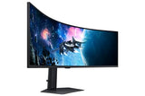 Samsung G95C écran plat de PC 124,5 cm (49") 5120 x 1440 pixels Dual QHD LED Noir