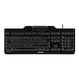 CHERRY Clavier (+cart puces) KC-1000 SC USB noir AZERTY (BE)