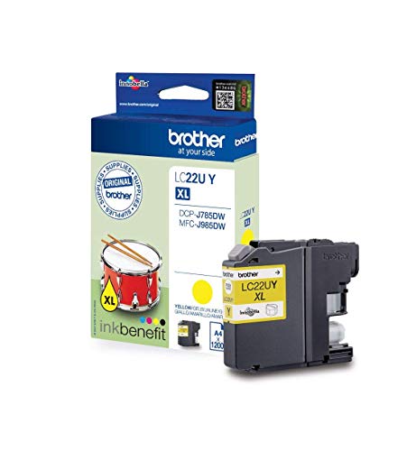 Cartouche BROTHER LC22UY - Yellow