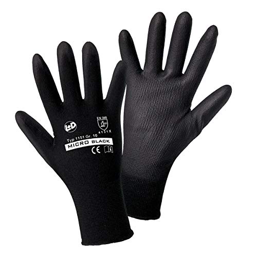 Gants de protection 100% en nylon taille 8 (M)