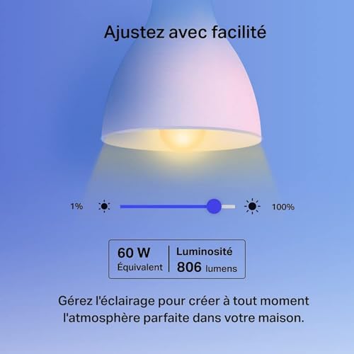 TP-LINK Smart Wi-Fi Light Bulb Multicolor 2-Pack