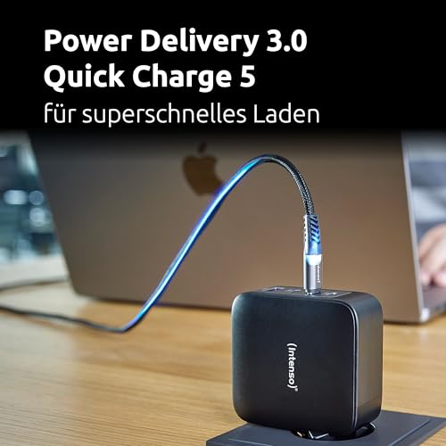 CHARGEUR SECTEUR USB TYPE C 140 W AVEC CORDON 2,0 M
