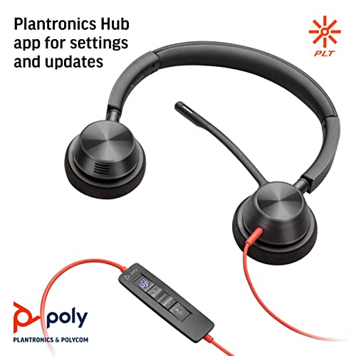 POLY Blackwire 3320-M casque USB-A - 2 écouteurs