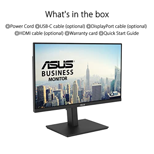 ASUS VA24ECPSN 60,5 cm (23.8") 1920 x 1080 pixels Full HD LCD Noir