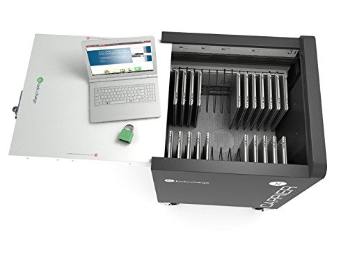 LOCKNCHARGE Lot de 2 racks métal 15 slots pour Carrier 30 - 17"