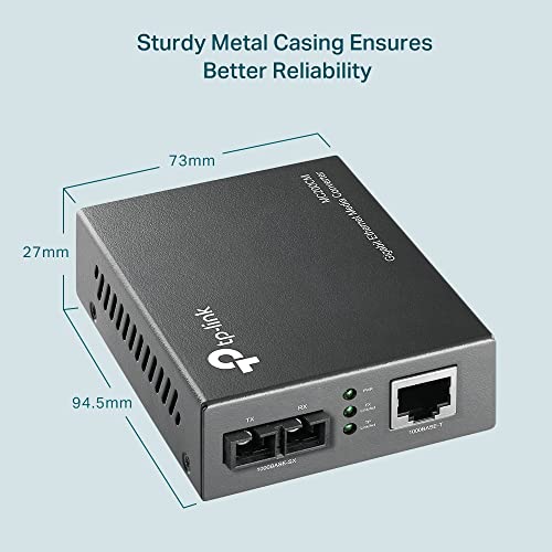 RJ45 to multi-mode SC fiber Converter