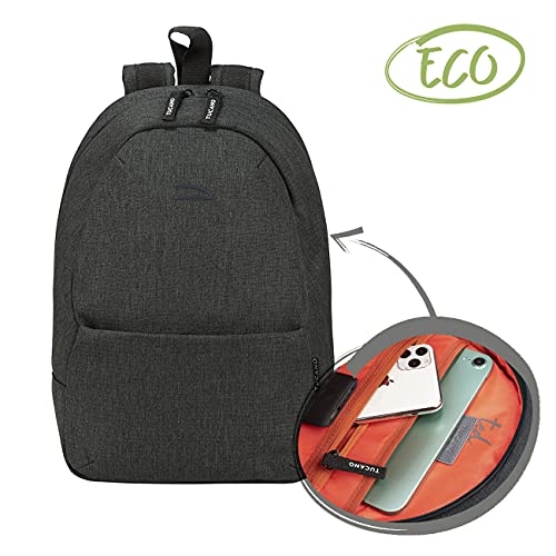 TUCANO Sac à dos TED 10-11" noir intérieur rouge
