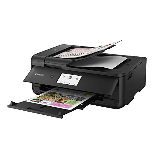 CANON PIXMA TS9550A MFP colour inkjet A4 A3 15ipm Print 200sheets USB LAN Wi-Fi Black