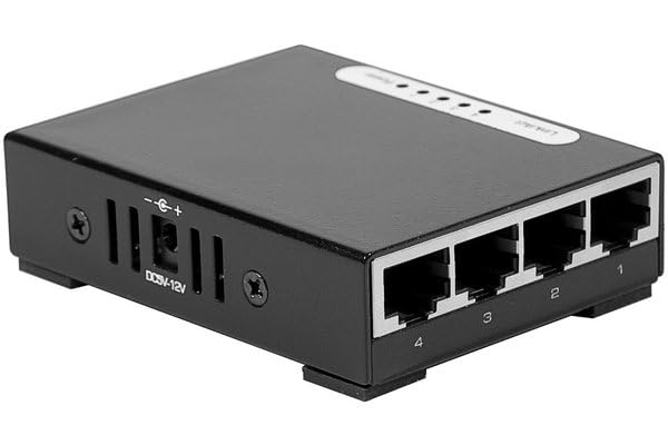 DEXLAN SWITCH 5P Gigabit ALIM USB + FIX. MAGNETIQUE