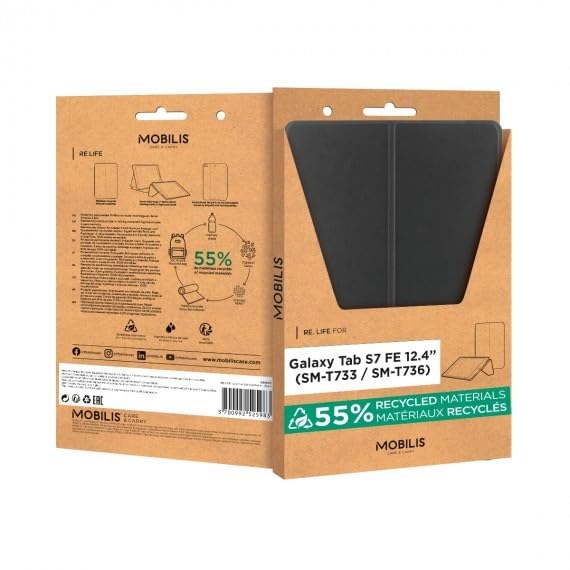 RE.LIFE Case for Galaxy Tab S7 FE 12.4''