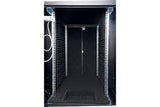 EKIVALAN Baie insonorisée BESP 42U 750 x 1130, noir finition érable