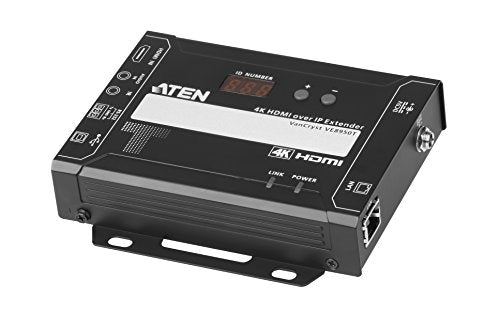 ATEN VE8950T-AT-G extension audio/video Émetteur AV Noir