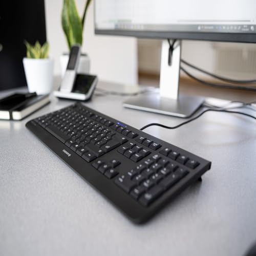 CHERRY Clavier KC-1000 USB noir (DE)