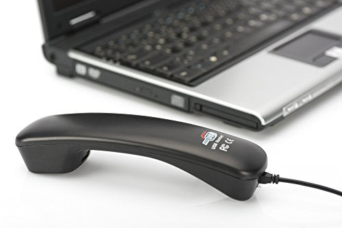 Digitus DA-70772 combiné de téléphone Noir