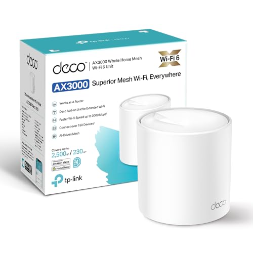 Deco X50 1-pack AX3000 Mesh Wi-Fi 6