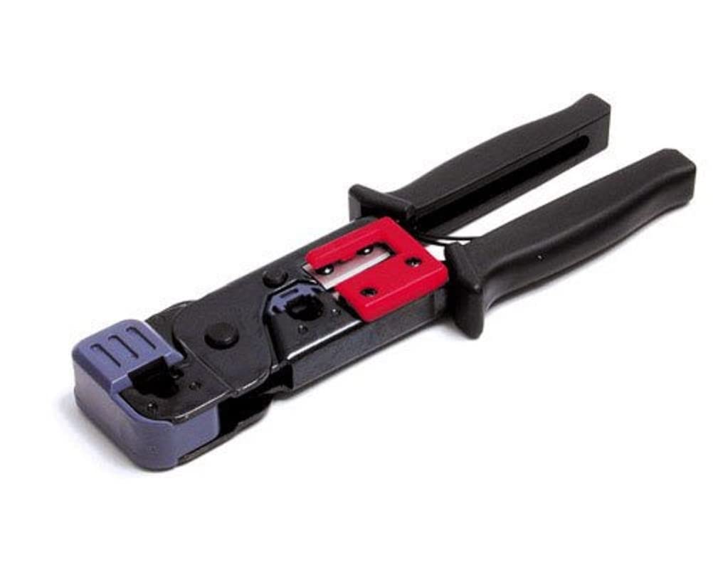 RJ45 RJ11 Crimp Tool with Cable Stripper