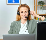 TRUST HS-260 USB - USB C Noise Cancelation On Ear PC Headset ECO