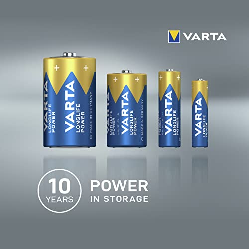VARTA Piles alcalines 04914121412 LR14 / C blister de 2