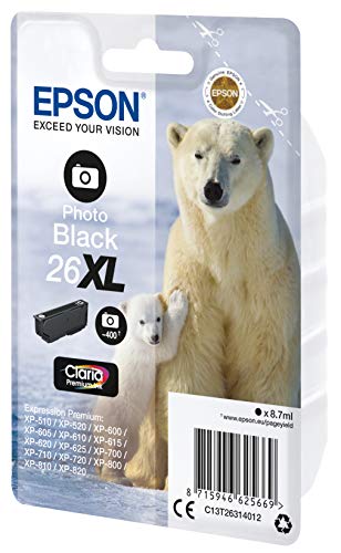 Cartouche EPSON C13T26314012 26XL - Noir