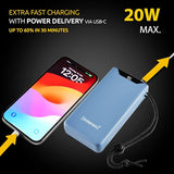 INTENSO Powerbank F20000 Power Delivery bleu