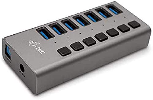 I-TEC USB 3.0 Charging HUB 10port port with external power adapter 48W 10x USB charging port for Tablets Notebooks Ultrabooks PC