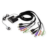 Aten CS692 KVM in Cable 2 ports HDMI/USB+Audio
