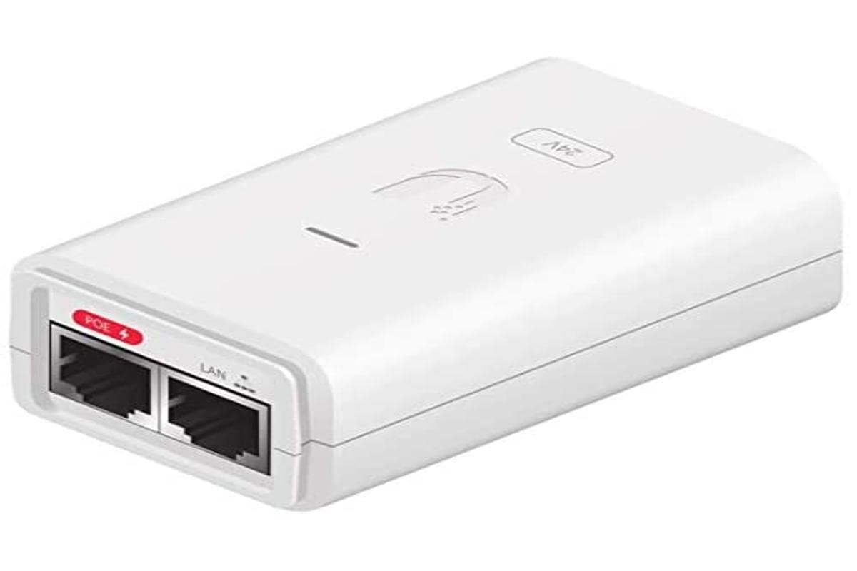 Ubiquiti Adaptateur PoE Gigabit Ethernet POE-24-7W-G-WH Blanc