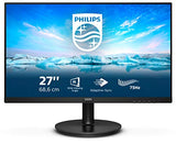 PHILIPS 273V7QJAB 27inch FHD 1920x1080 IPS 250cd 5ms LowBlue Flickerfree DP HDMI VGA Speaker tilt