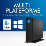 LACIE d2 Professional 24To USB 3.2 TYPE C