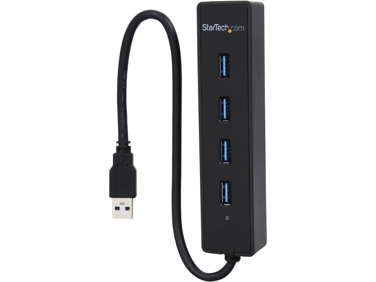 4 Port SuperSpeed Portable USB 3.0 Hub