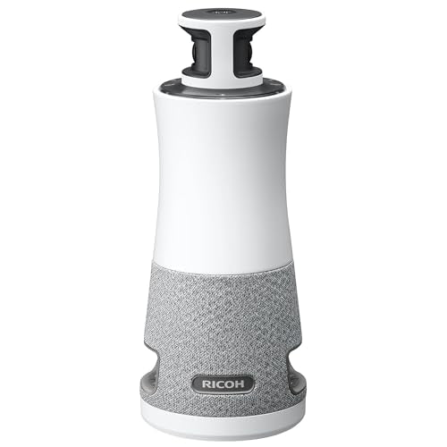 RICOH Hub de réunion 360 V2 appareil 3-en-1 avec camér micro et haut- parleur
