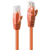LINDY Cat.6 U/UTP Cable Orange 10m