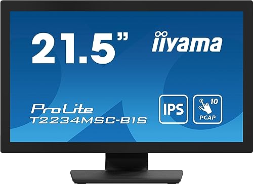 21.5" PCAP Bezel Free Front Speakers 10P